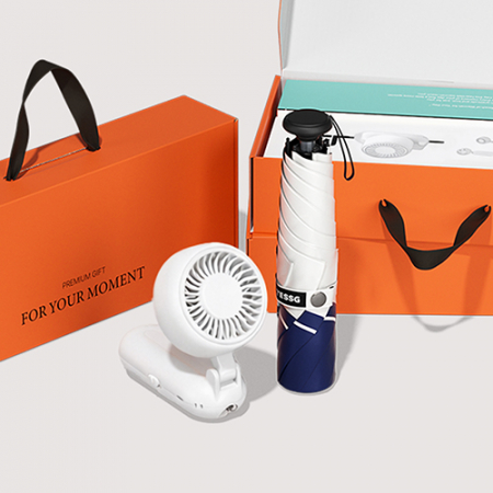 BS007 테스지 프라임모노 초경량 미니 우양산 암막 3단 양우산 여행 선물세트+휴대용 핸디 우산애착 선풍기 #3