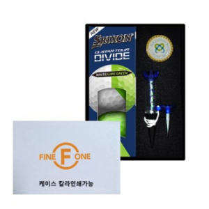 [굿즈]스릭슨 큐스타디바이드 3구 금장볼마커 자석티세트