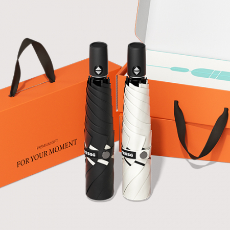 BS003 테스지 초경량 암막 3단 우양산 커플 양우산 선물세트 미니멀라인 #3