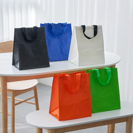 타포린가방 소형(27x33x20cm) 리유저블백 다용도 쇼핑백 장바구니 /인쇄 제작 가능/ #2