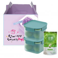 락앤락 프로텍트 860 밀폐용기 주방세제 세트