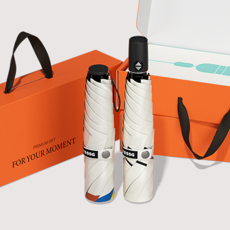 BS006 테스지 초경량 암막 3단 우양산 자매 모녀 양우산 선물세트 기분톡톡+미니멀라인 #3