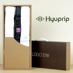 협립 2단 커넥션 보다 자동우산 +협립눈꽃타월 2P-세트