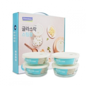 글라스락 스팀볼 330ml 4개 세트