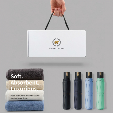 잭니클라우스3단암막+타올(180g)우산타올세트 #2