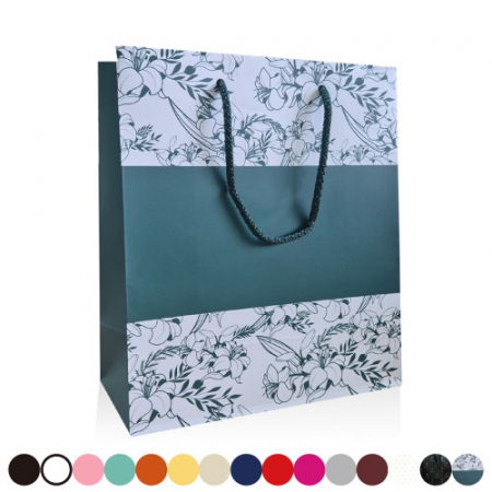 쇼핑백 4호 백합플라워220x100x250mm #2