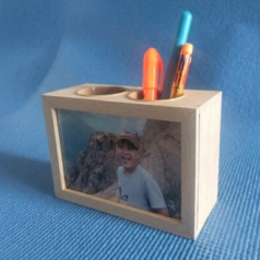 필통 액자
