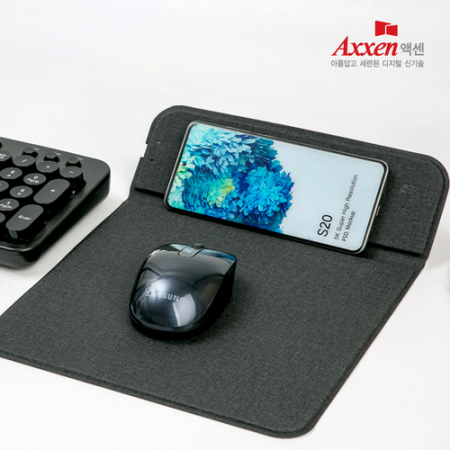 액센 MP250 15W 무선충전 마우스 패드 #2