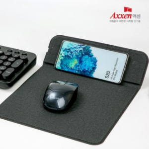 액센 MP250 15W 무선충전 마우스 패드