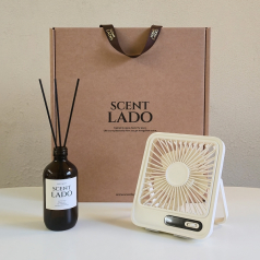 센트라도 B 디퓨저 200ml+탁상용 슬림선풍기 세트