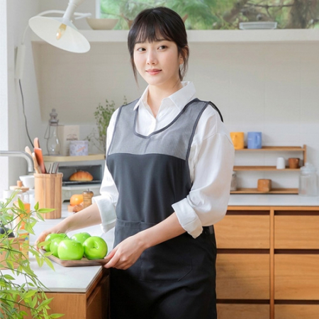 에어 쿨 망사 원피스 앞치마 #4