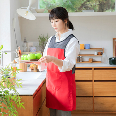 에어 쿨 망사 원피스 앞치마 #6