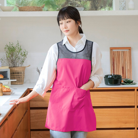 에어 쿨 망사 원피스 앞치마 #8