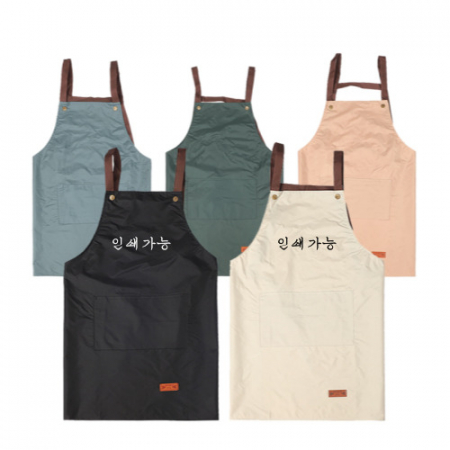 심플 방수앞치마 H형앞치마 작업앞치마 주방앞치마 업소용앞치마 에이프런 앞치마 #3