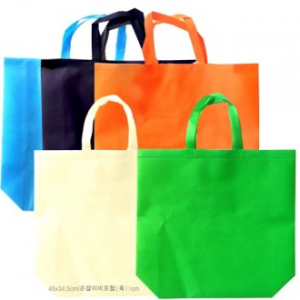 부직포가방 마트형 장바구니 쇼핑가방 다용도 보조가방 /인쇄 제작 가능/