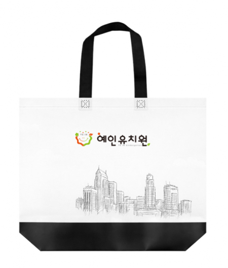 코팅 부직포가방 고주파가방(도시) 부직포백 다용도 보조가방 쇼핑백 장바구니 /인쇄 제작 가능/ #5
