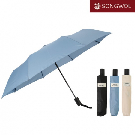 송월 3단 솔리드 반자동 우산 #2