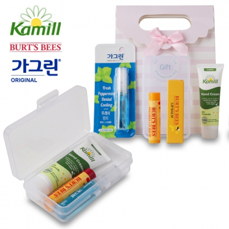 휴대 여행용 카밀 버츠비 핸드 립밤 가그린 스프레이 3in1 세트 #2