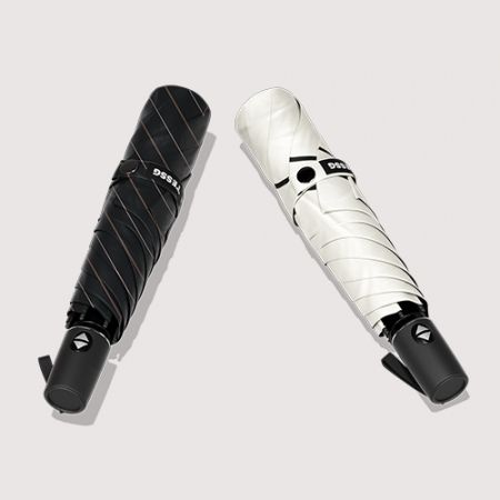 BS020 테스지 초경량 암막 3단 양우산 커플 미니 우양산 선물세트 어반 스트라이프+미니얼라인 #5