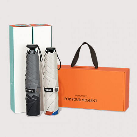 BS019 테스지 초경량 암막 3단 양우산 커플 미니 우양산 선물세트 프라임모노+기분톡톡 #3