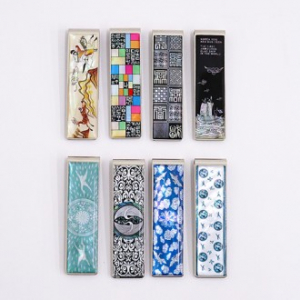 아룸누리 전통 일러스트 자개멀티머니클립