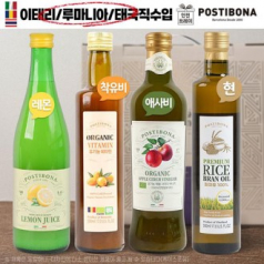 DO 포스티보나4종(레몬즙/유기농비타민/유기농애사비/현미유)