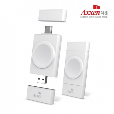 액센 AW11 포터블 듀얼 포트 스마트 워치 충전기 #2