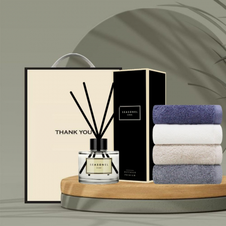 시즈넬 호텔 선물세트 디퓨저 200ml+송월타월 40수 실프 160g #3