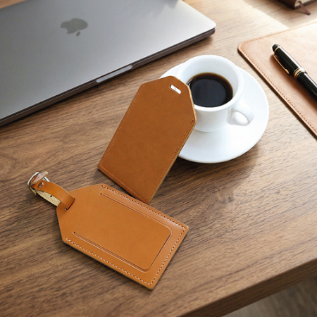 천연가죽 캐리어 네임택 #5