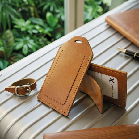 천연가죽 캐리어 네임택 #3