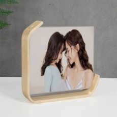원목 감성 오브제 원목 L형액자