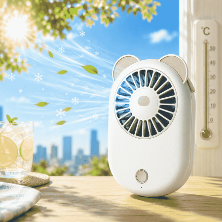 다용도 저소음 미니선풍기 목걸이선풍기 kc인증 선풍기 #3