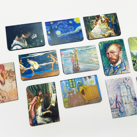 커스텀 빅사이즈 자석 책갈피 / 통자석 북마크 #2