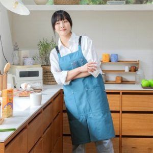 내추럴 캔버스 앞치마