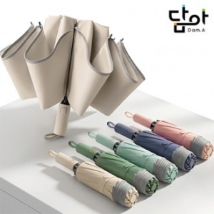 담아 10K 프리미엄 3단 자동 거꾸로 우산