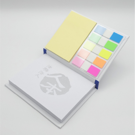 (Blossom) 양장 하드커버 점착메모지 상하단형 1P #2