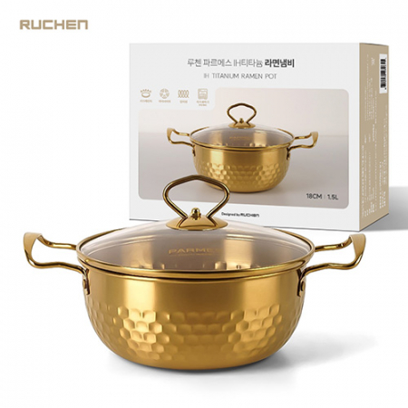 루첸 파르메스 IH 티타늄 라면냄비18CM #2