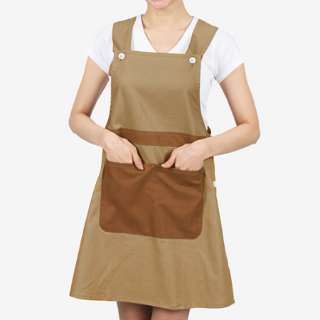 이지케어 맞춤 원피스 에이프런 #4