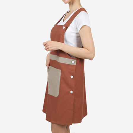 이지케어 맞춤 원피스 에이프런 #3