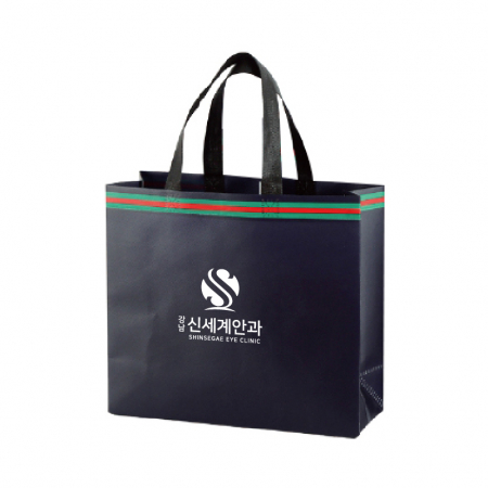 (Blossom) 톤온톤/테두리/패턴 부직포 가방 -1P #7