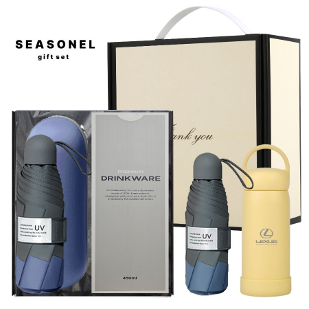 시즈넬 핸디 핸들 텀블러 300ml +고급5단우산 #3