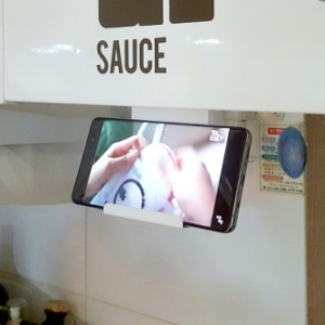 에코프랜 싱크대 주방 핸드폰 스마트폰거치대