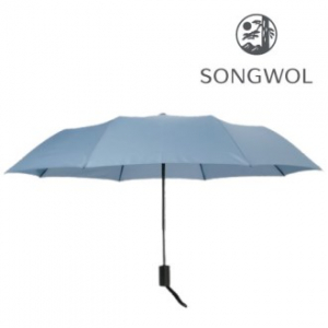 [송월타월]SW 3단 솔리드 반자동 우산
