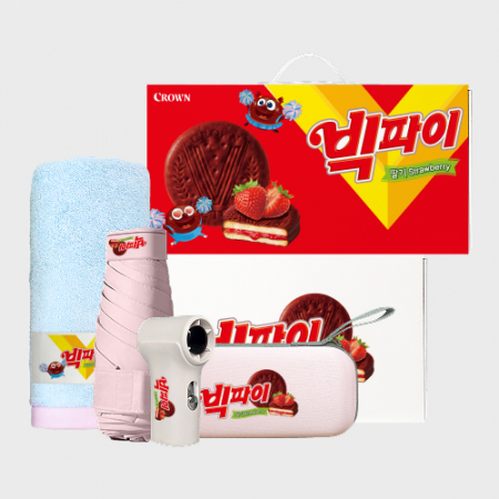 쿨럭스 썸머세트 304호 (5단 사각 암막 양우산+휴대용 선풍기+크로커다일 투톤 라벨타올) #2
