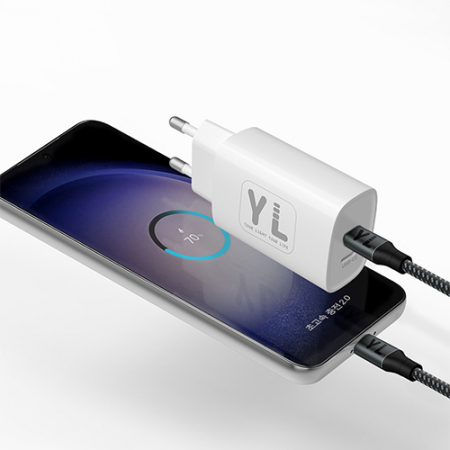 YL 45W PD PPS 2포트 듀얼 멀티 USB-C타입 초고속 충전기 어댑터 #3