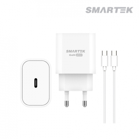 스마텍 STQC-N25G(CT) 25W PD 초고속 GaN 미니 충전기 #2