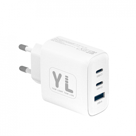 YL GaN 65W PD PPS QC4.0 플러스 3포트 멀티 USB-A C타입 초고속 충전기 어댑터 #2