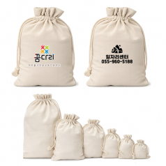 광목파우치 에코파우치 복조리파우치 5호 17x23