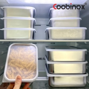 coobinox 스텐레스 용기 1900ml  2개