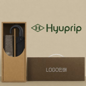 협립 3단 280T 블랙곡자손 완전자동 우산 +협립40수호텔코마180타월-세트